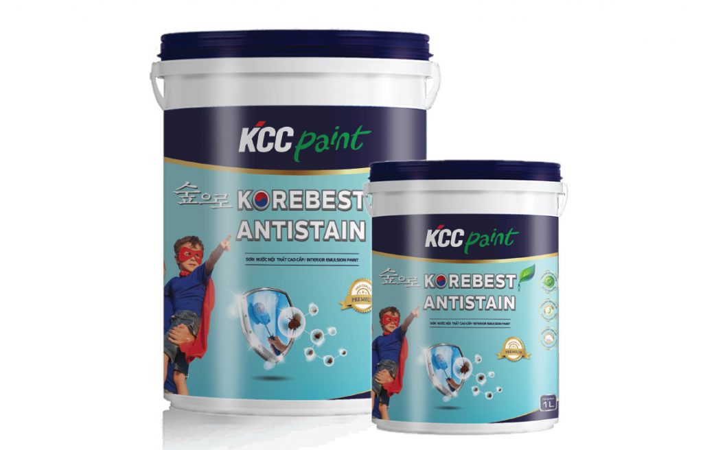 Sơn Nội Thất KCC Korebest Antistain